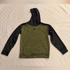 Green and Black Long Sleeve Top